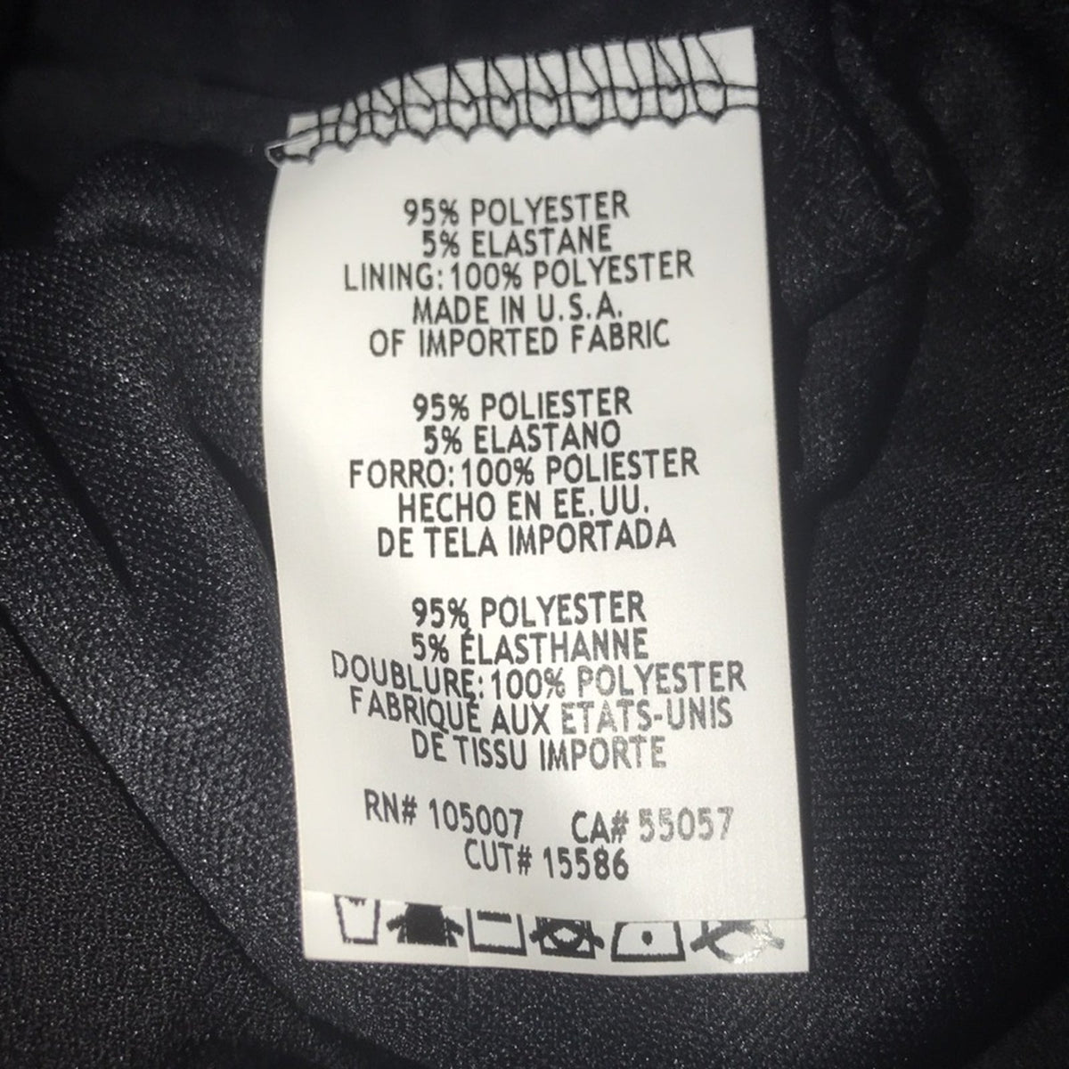 Marina NEW Black V Neck Dolman Sleeve Jumpsuit Size 10