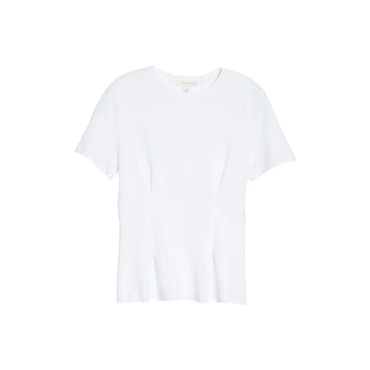 Treasure & Bond NWT White Corset Detail T-Shirt Size Small