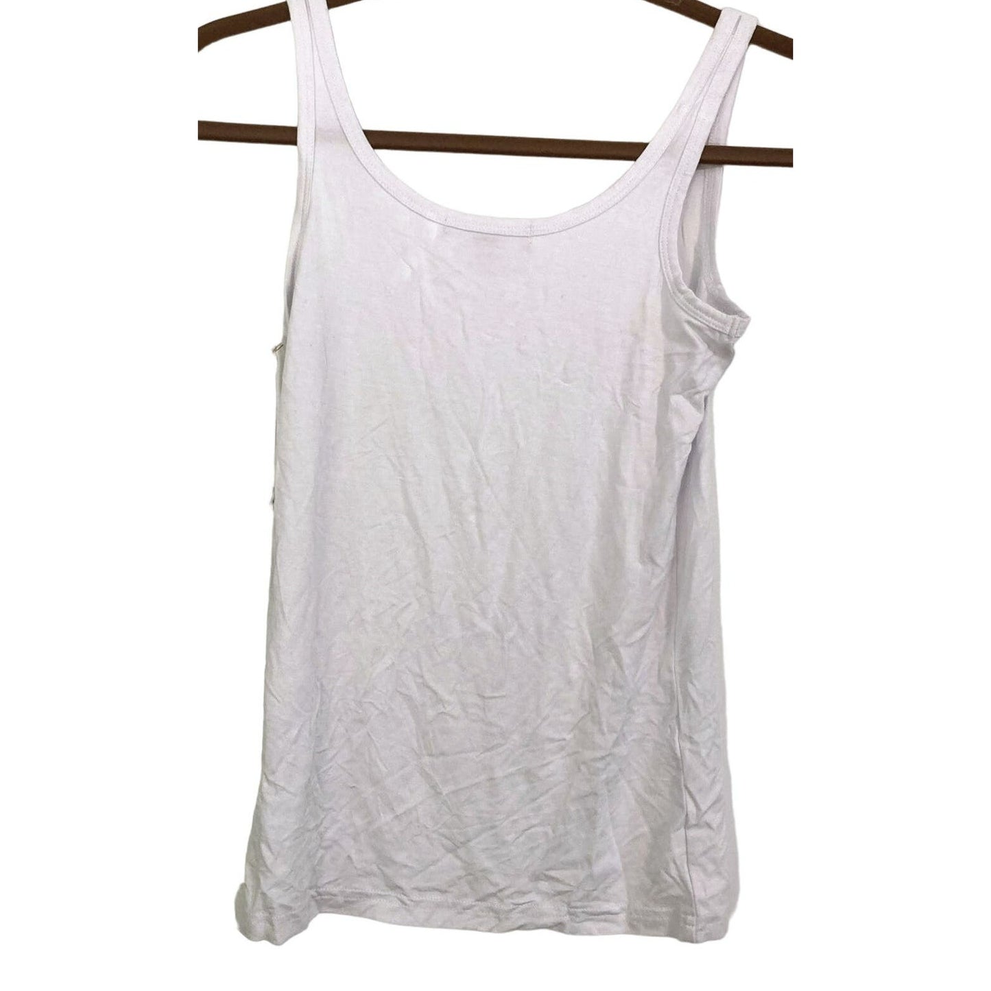 Chelsea28 Sleeveless Scoop Tank Top Size Small in White NWT