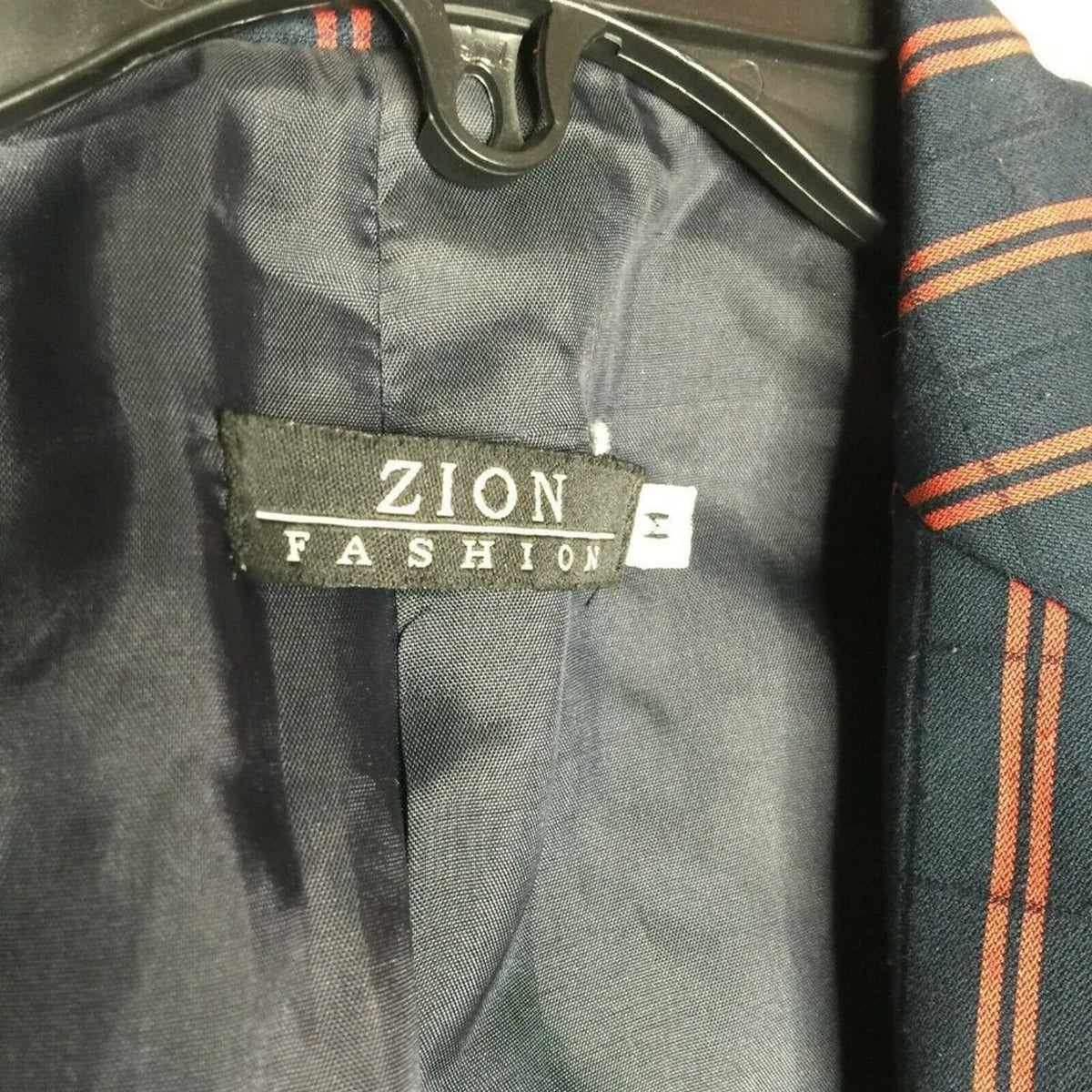 Vintage Zion Fashion Button Front Blazer Jacket Medium