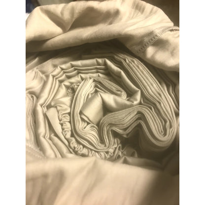 400 Thread Count Organic Cotton Sateen Sheet Set Nordstrom NEW White Queen