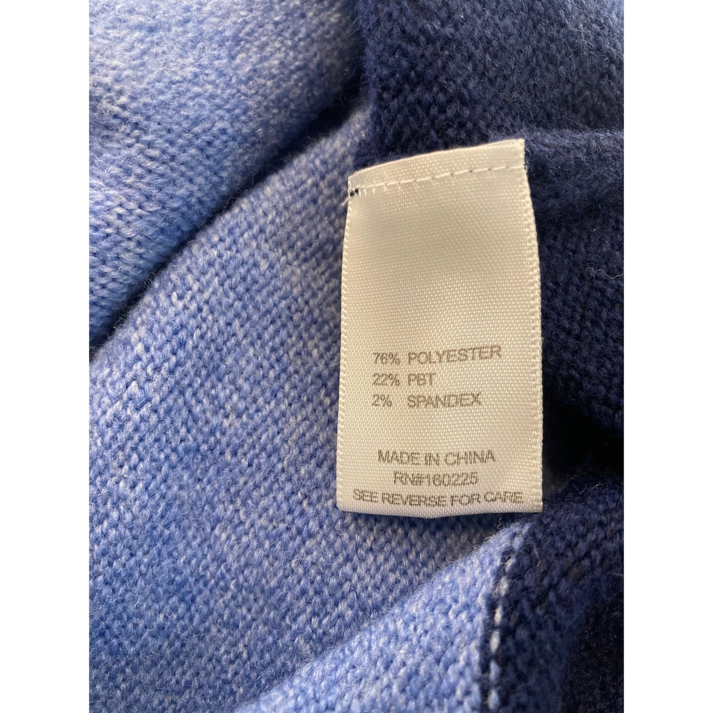 Stitchdrop Soft Knit Crew/Mock Sweater Dress Sz Medium in Blue/Gray Stripes NWT