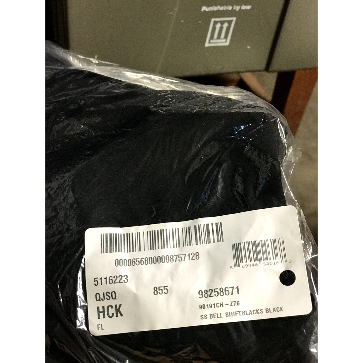 Charles Henry NWT Black Bell-Sleeve Shift Dress Size Small
