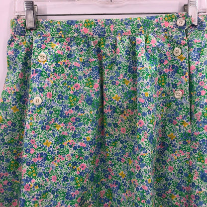 BT vintage skirt floral lightweight summer spring flowers Medium Fit Flare