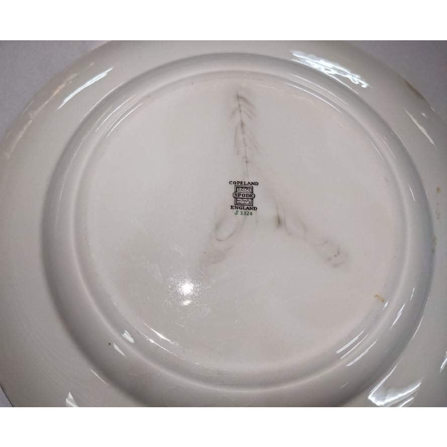 Spode Christmas Tree Dinner Plates Lot 2 Vintage England 10.5"