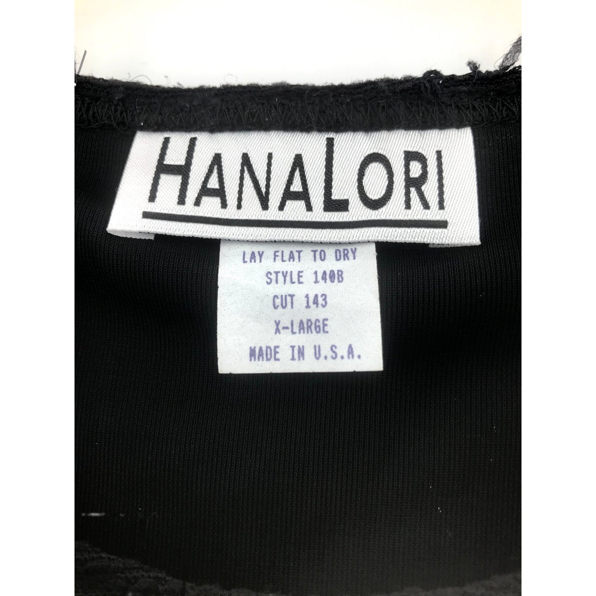 Hana Lori Women's Fluffy Furry Fuzzy Top Short Sleeves Black White X-Large NWT