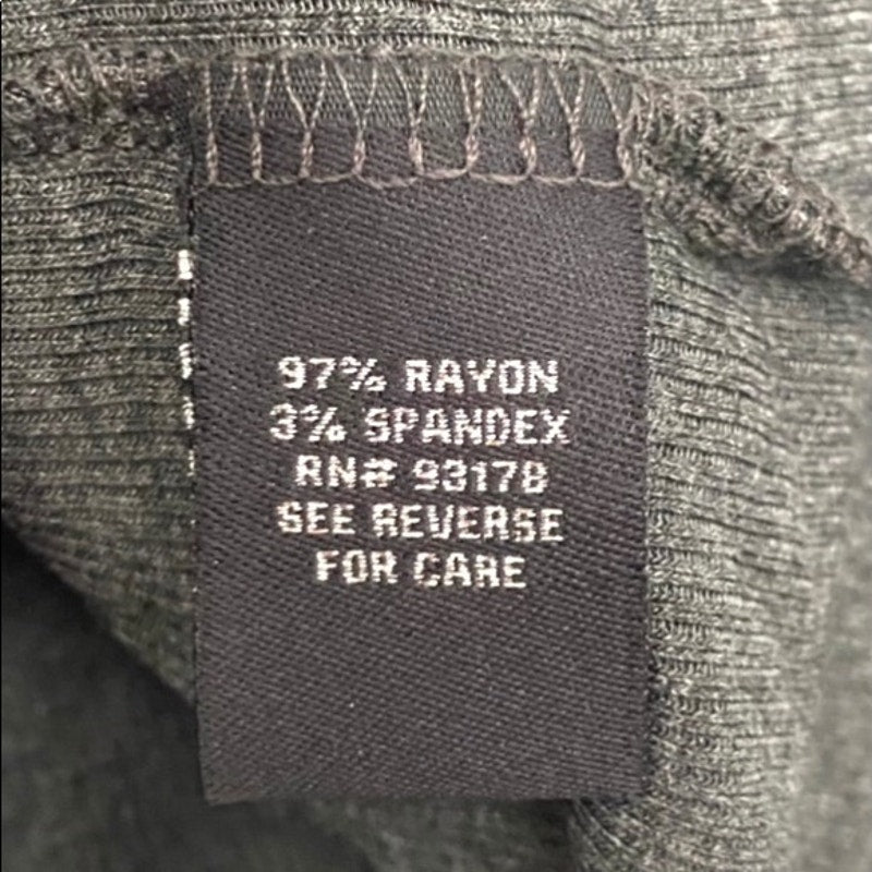 Catherine Malandrino Mock Turtleneck Small Charcoal Heather Gray NEW Silky Soft