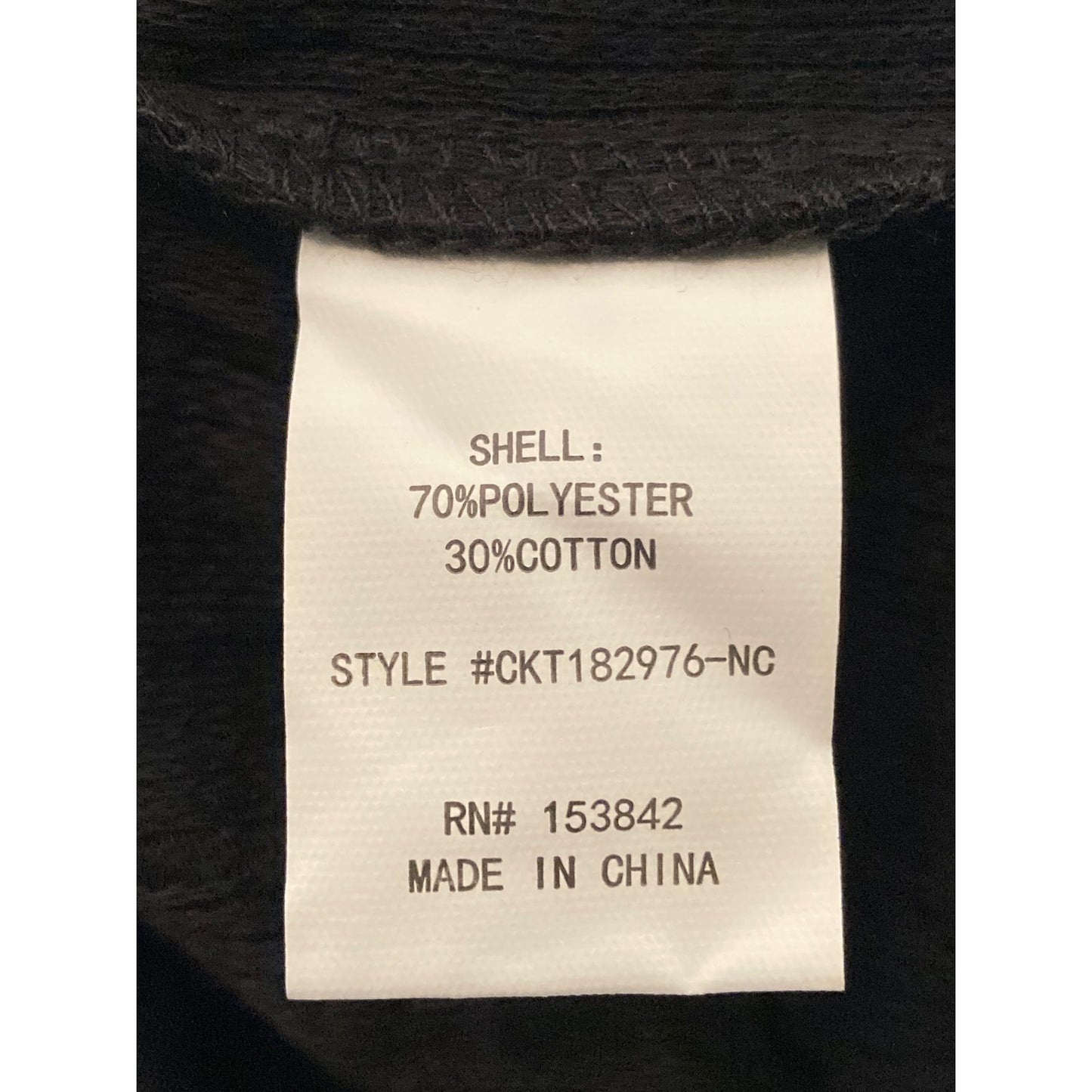 Code x Mode Sleeveless Pullover Top Size XL/Extra Large in Black NWT