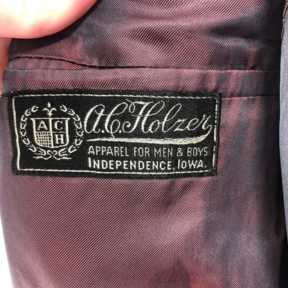 Vintage A.C. Holzer Apparel for Men Boys Wool All Purpose Trench Top Coat