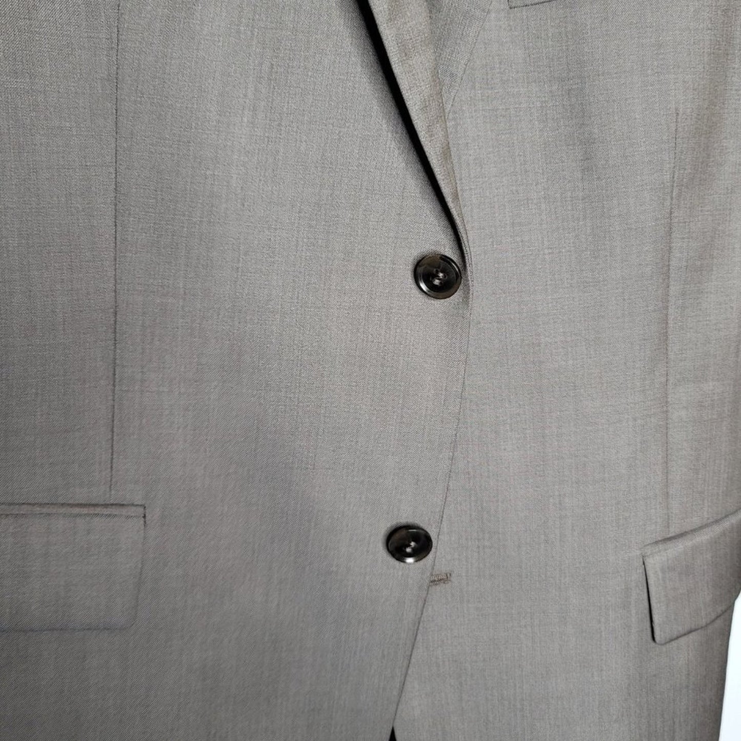 Tiger of Sweden Gray Blazer Fully Lined Size 54 Mens Coat Jacket Dress Wool