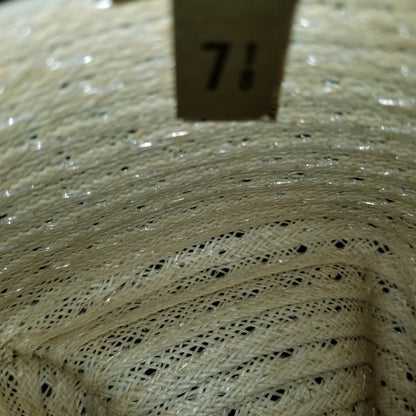 Levis Vintage Cowboy Hat 7 1/8 Tall 6" crown feather band Gaucho Western Roper