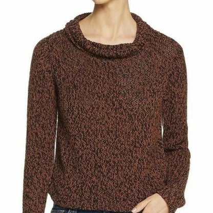 NWT Eileen Fisher Marled Knit Pullover Sweater Size X-Small