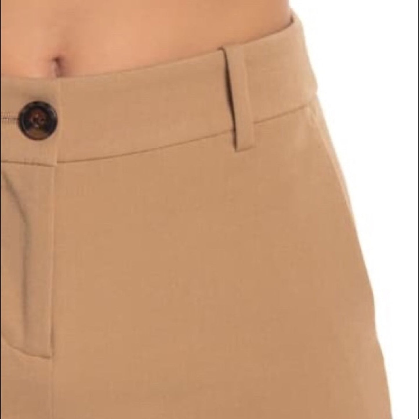 J. Crew Slim Ankle Crop Pants Size 8 Tan Slim Casual career