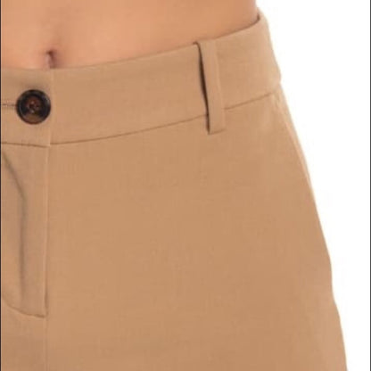 J. Crew Slim Ankle Crop Pants Size 8 Tan Slim Casual career