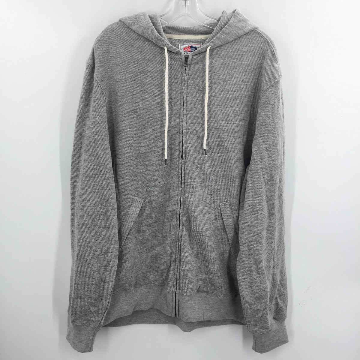 Grayers Athletics Sweatshirt Hoodie Long Sleeve Solid Grey Heather Size X-Large