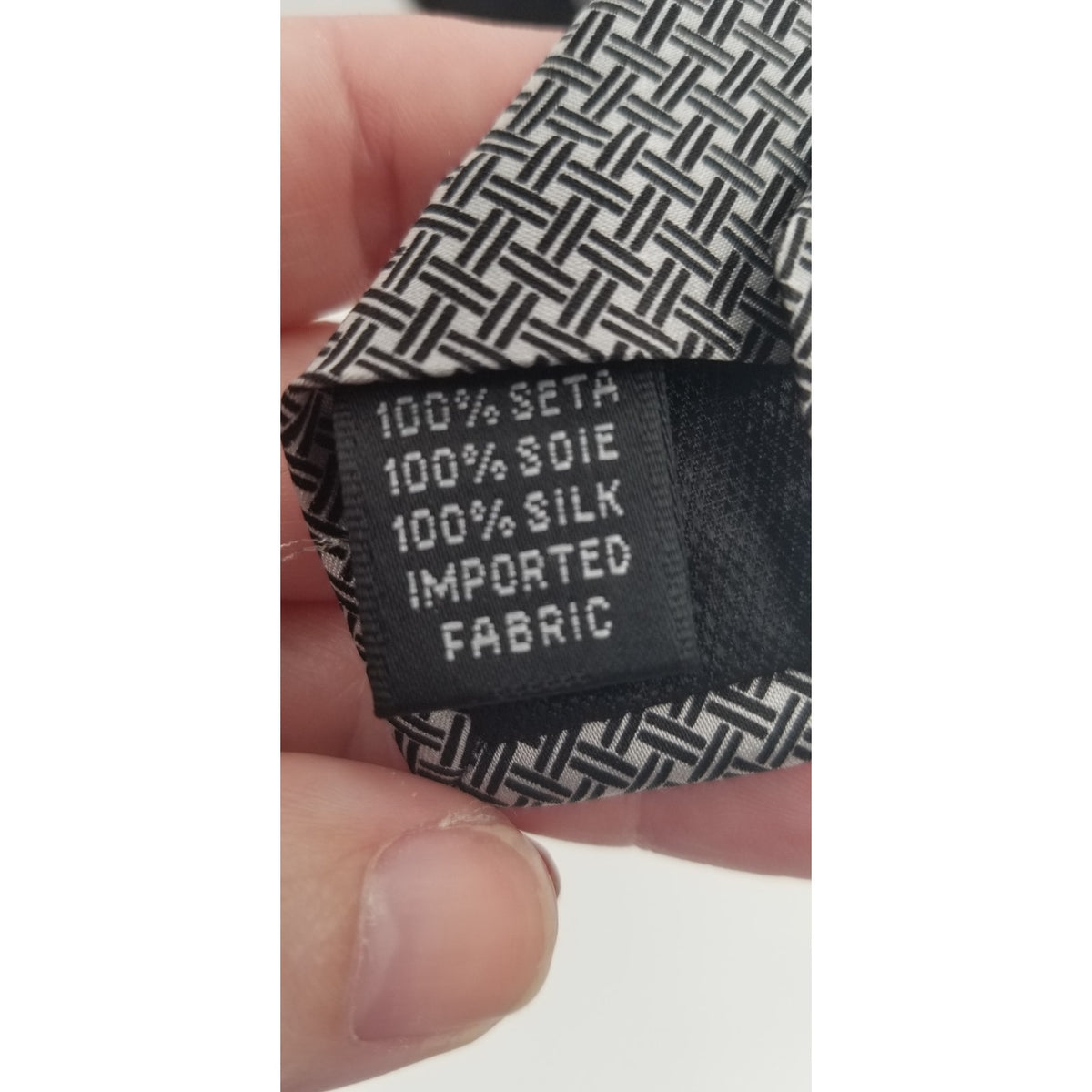 Tongue Tied Tom McLellon Square Knot Design Mens Vintage Neck Tie 60"