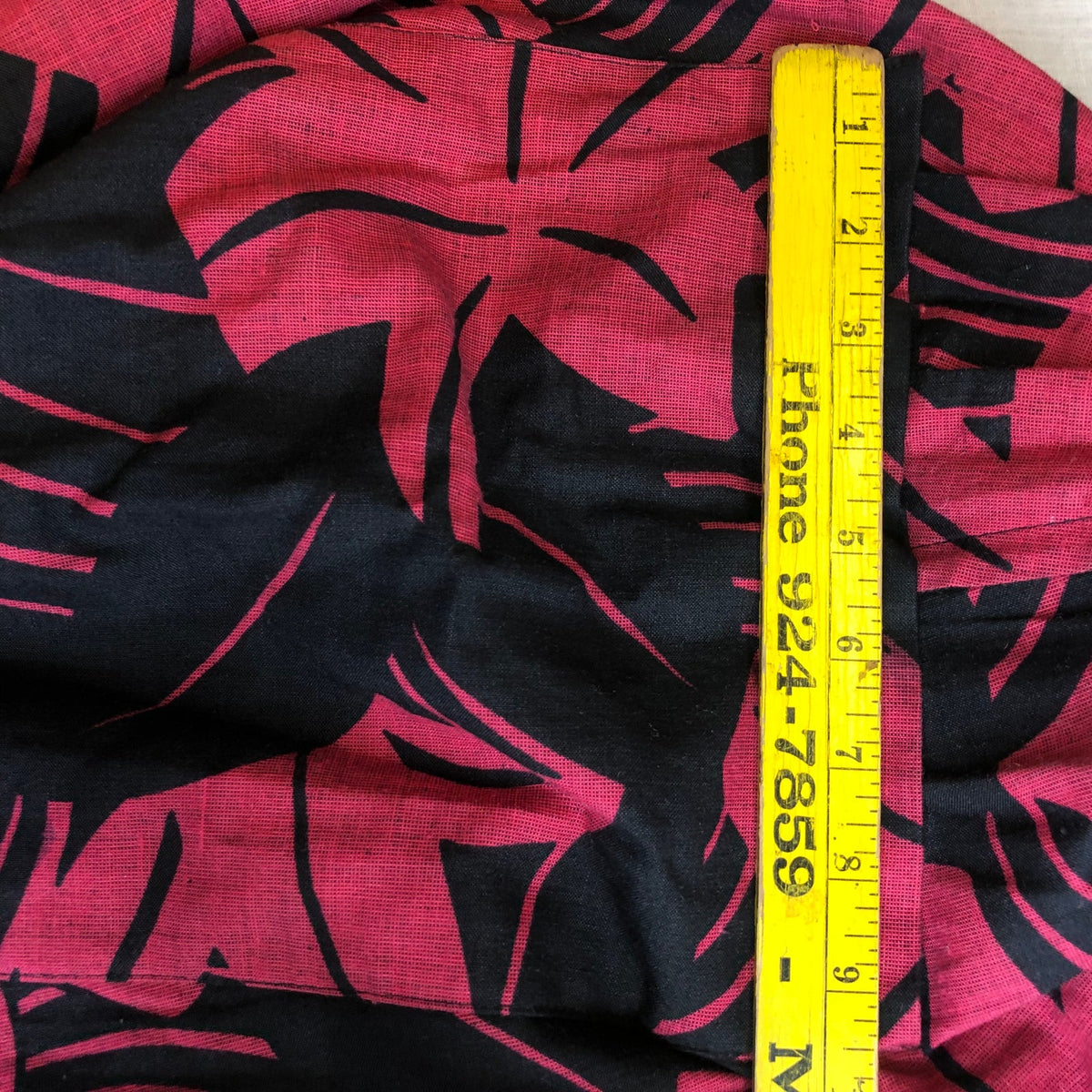 JH Collection Women's High Waist Pleated Floral Midi Skirt Red/Black 32"