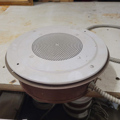 Round hard wired Ceiling speakers SECONDHAND SANDIES