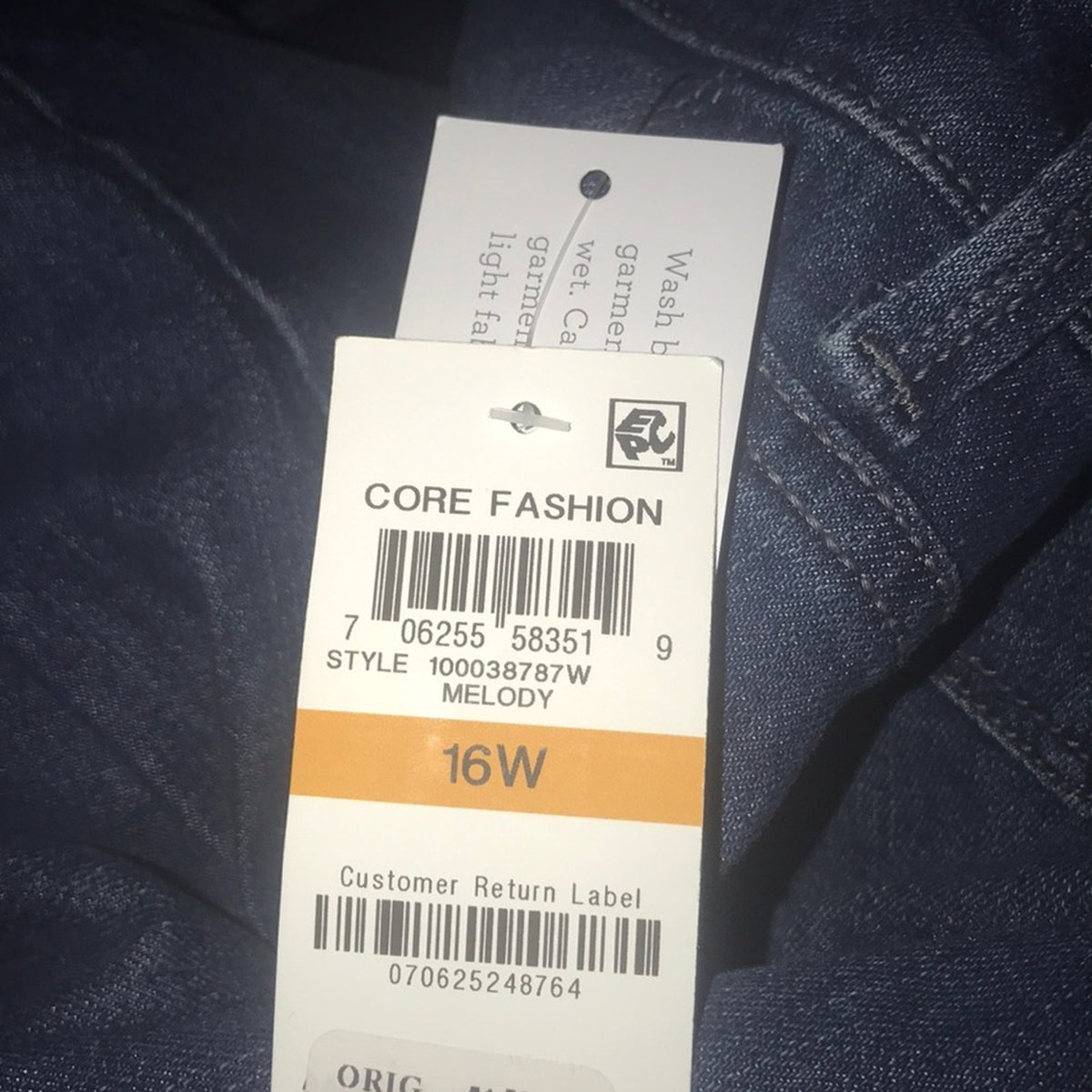 Style & Co NEW Boyfriend Mid Rise Melody Jeans 16W Medium Wash NEW
