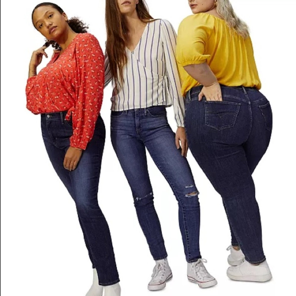 Levi’s Sculpt NEW 311 Shaping Skinny Ankle Jeans Size 27