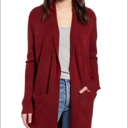 Treasure & Bond NEW Rib Knit Detail Cardigan Size XXSmall