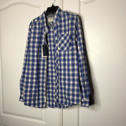 NWT Heritage 1981 Western Plaid Button Down Shirt Size Medium