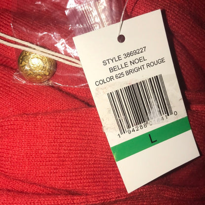 Court & Rowe Red Turtleneck Sweater size Large