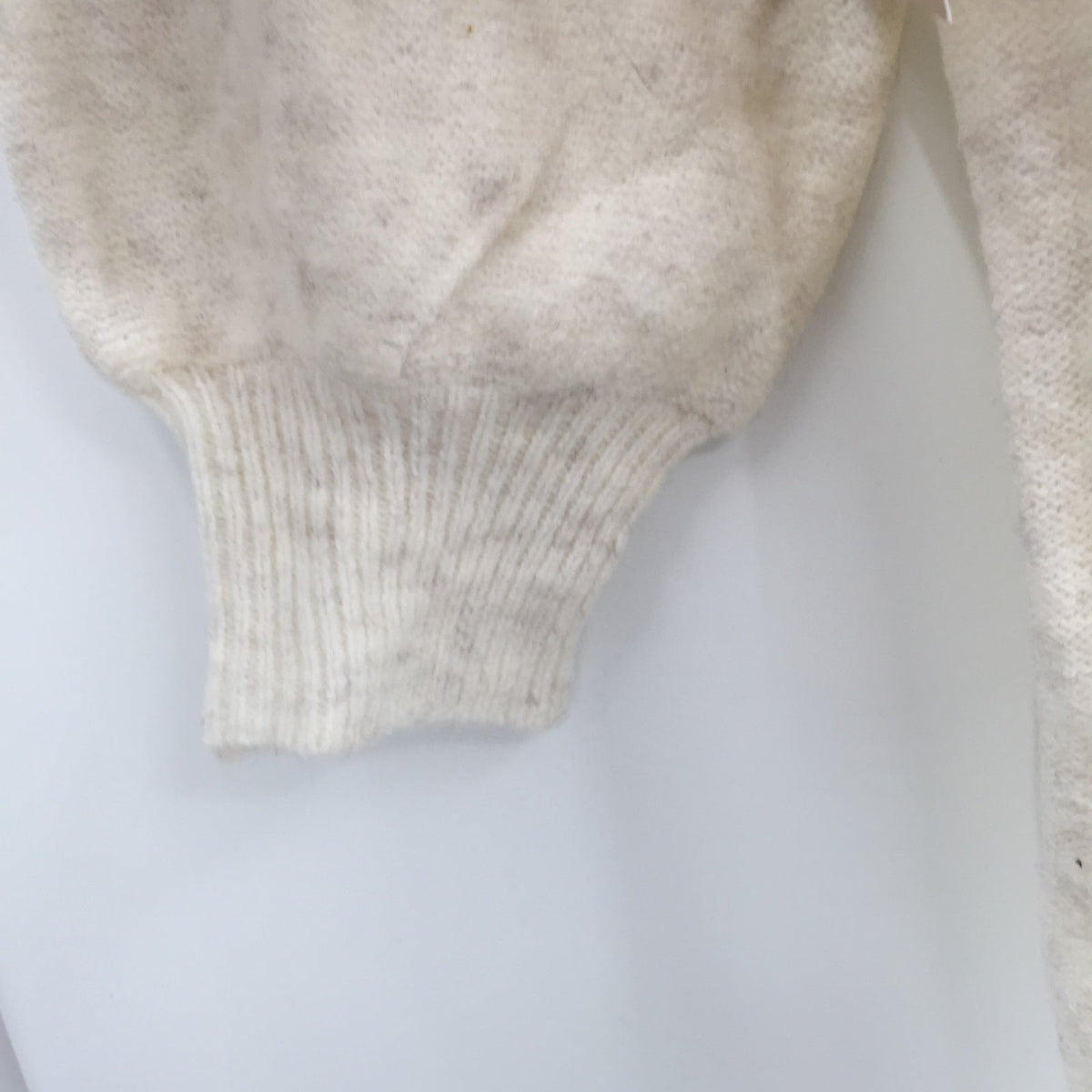 14th & Union Cozy Cable Turtleneck Tunic Sweater Long Sleeves Ivory Size Large