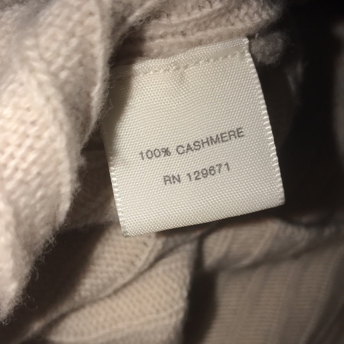 Naked Cashmere NEW Ribbed Bone Sleeveless May Top Large Knit sweater