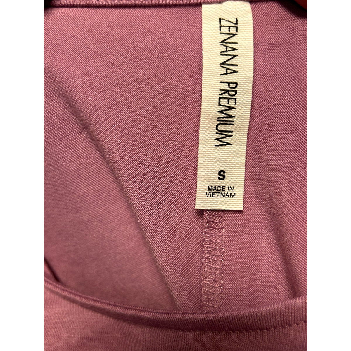 Zenana Premium NEW Casual Shirt Dress 3/4 Sleeve Scoop Neck Size Small