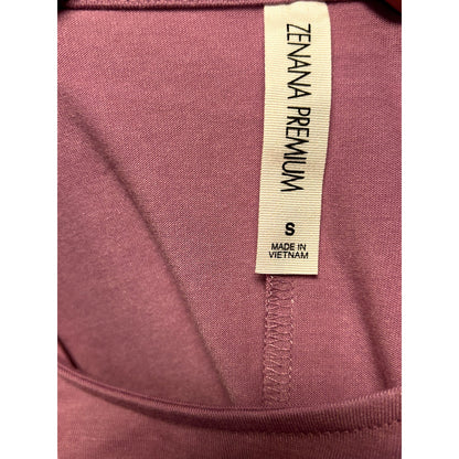 Zenana Premium NEW Casual Shirt Dress 3/4 Sleeve Scoop Neck Size Small