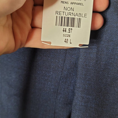 14th Union Blazer One  Button Shiny Lapel Tuxedo Jacket Coat Blazer Size 40L NEW