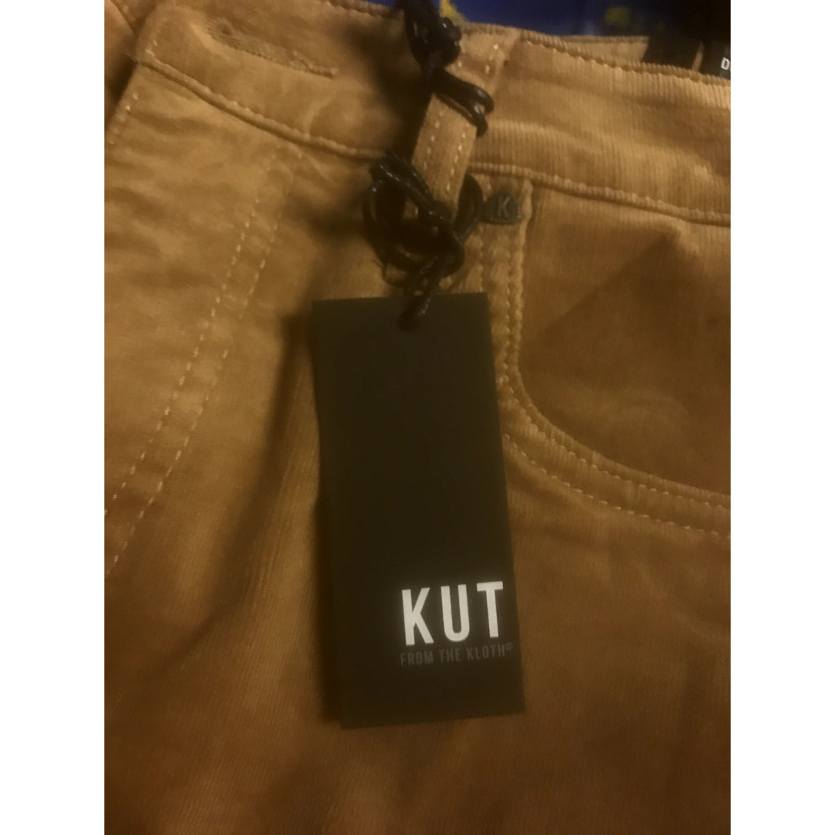 KUT NWT Diana Relaxed Fit Skinny Jeans In Swamp Size 6
