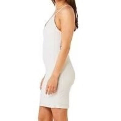 Love Nickie Lew Junior Glitter Knit Scallop Lace Back Dress Size Small Ivory NWT