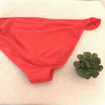 CALIFORNIA WAVES Swim Ruffle Side Hipster Bikini Size XLarge