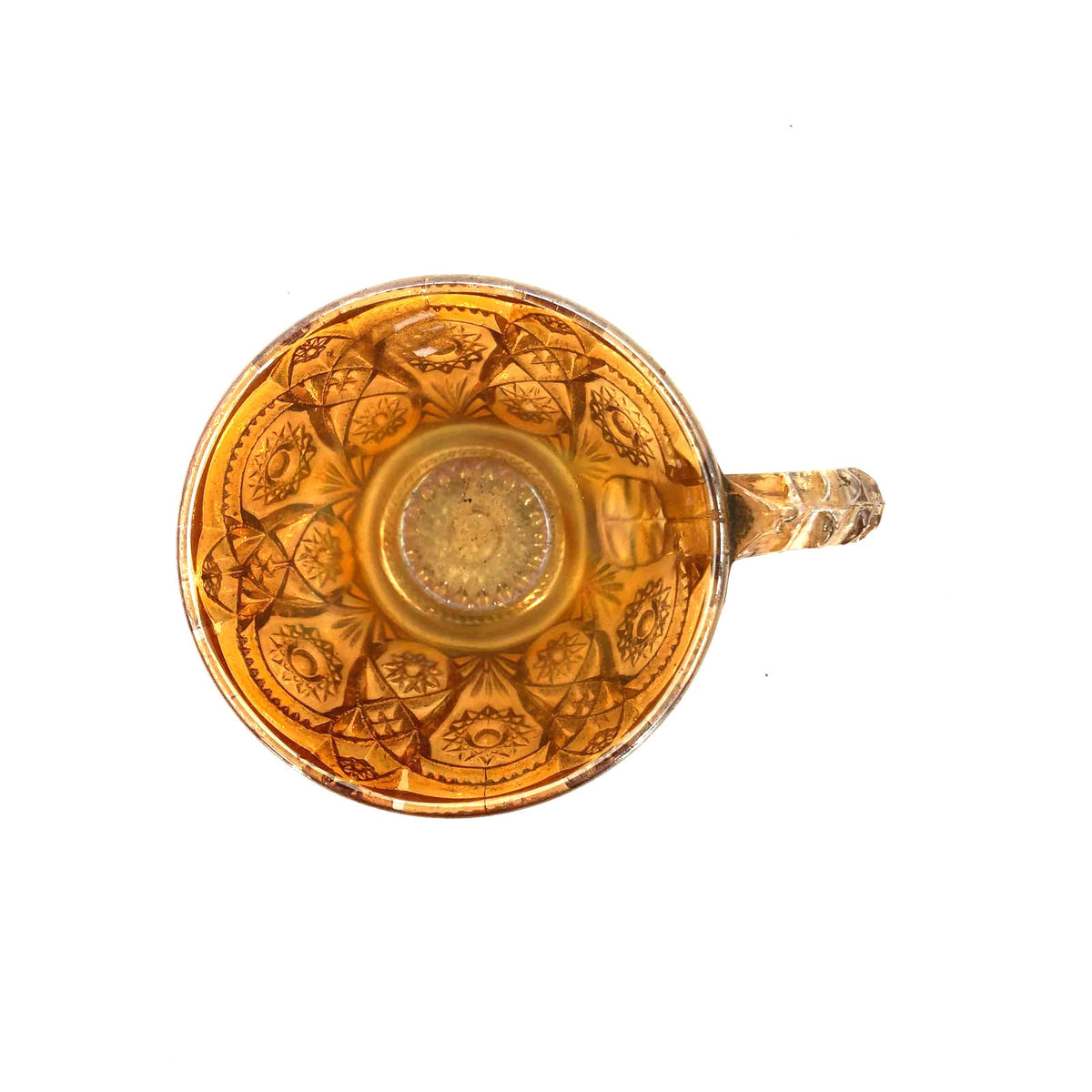 Imperial Carnival Glass mug Marigold Carnival Glass Punch Cup SINGLE