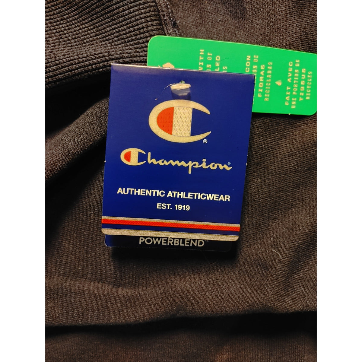 Champion NWT Men's Navy Long sleeve Hooded Sweatshirt Size Small