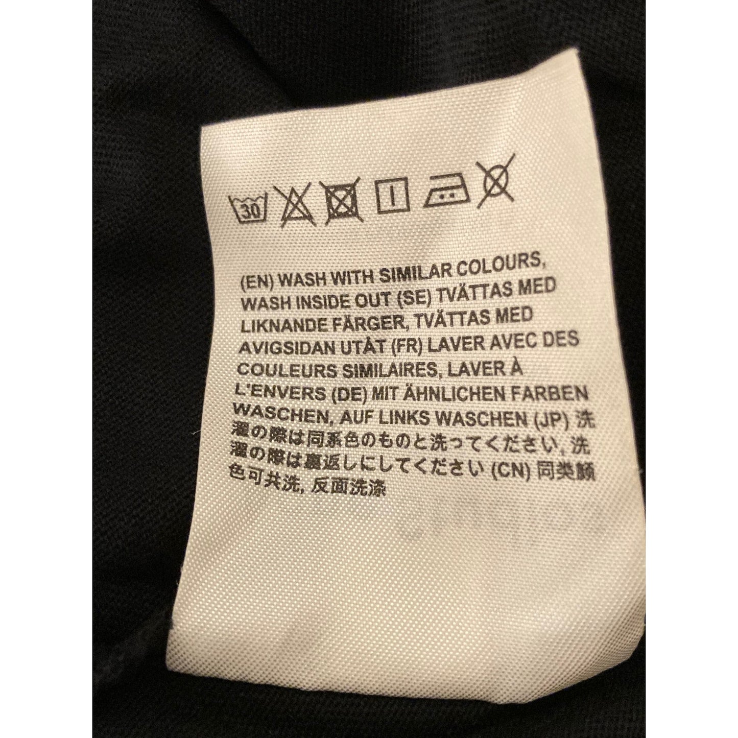 Acne Studios Crew Neck Short Sleeve Tee Shirt Top Sz XS/Extra Small in Black NWT