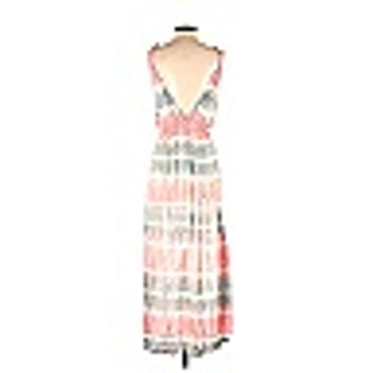Tiare Hawaii NEW Tie-Dye Multi Casual V-Neck Dress Size M/L