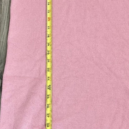 Wayf NWT Mock Neck Sweater Dress in Blush Pink Small Long Sleeve Fall Winter