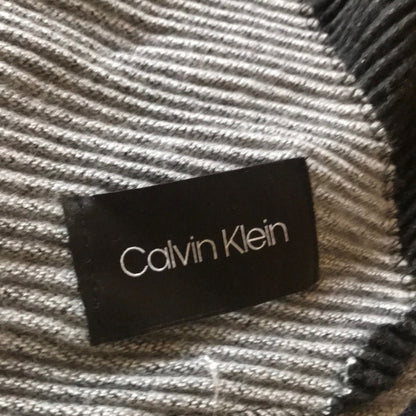 Calvin Klein Double Faced Pleated Blanket Scarves