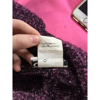 G.A.S. Great American Sportswear Long Sweater boucle KNIT Size Small