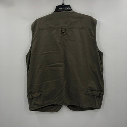 GUIDE GEAR Men's Full Zip Concealment, Photography, Shooting Vest Green Size L