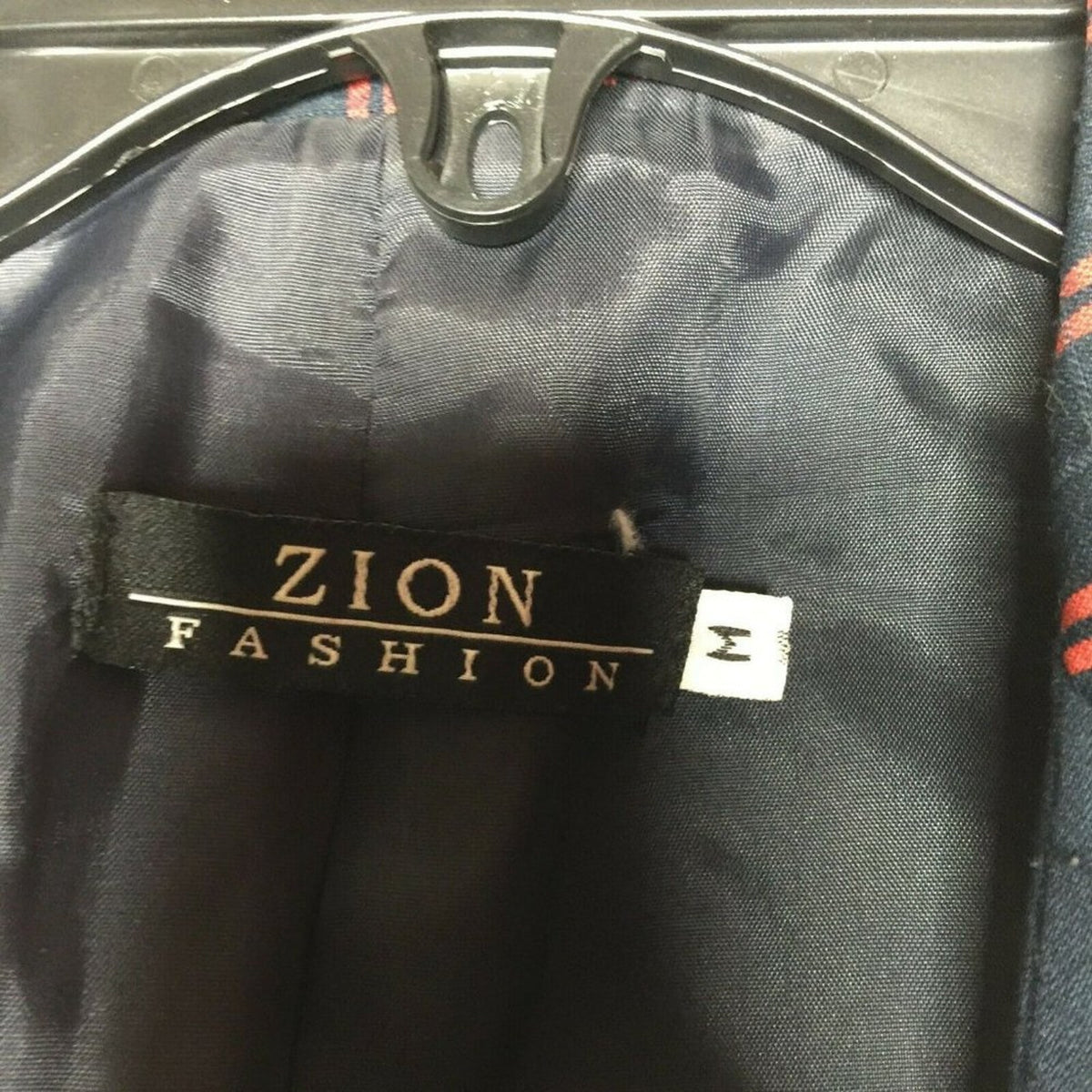 Vintage Zion Fashion Button Front Blazer Jacket Medium