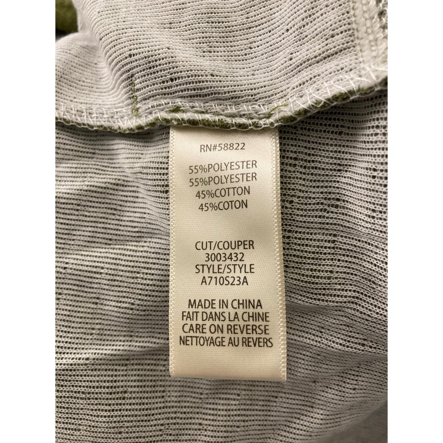 Max Studio Lightweight Open Front Hooded Cardigan Size Small in Sage Green NWT