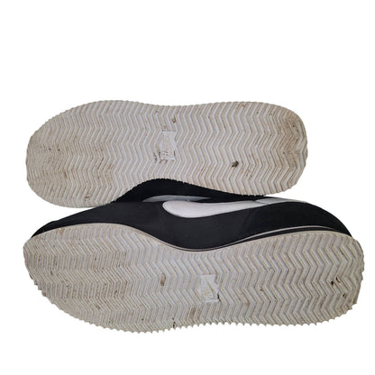 Nike 317249-012 Cortez Basic Nylon 2010 Size 13 Black White PreOwned Kendrick