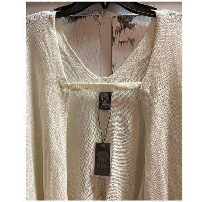 Vince Camuto Women's Waterfall Shawl One Size Ivory NEW Flowy Shrug Poncho Wrap