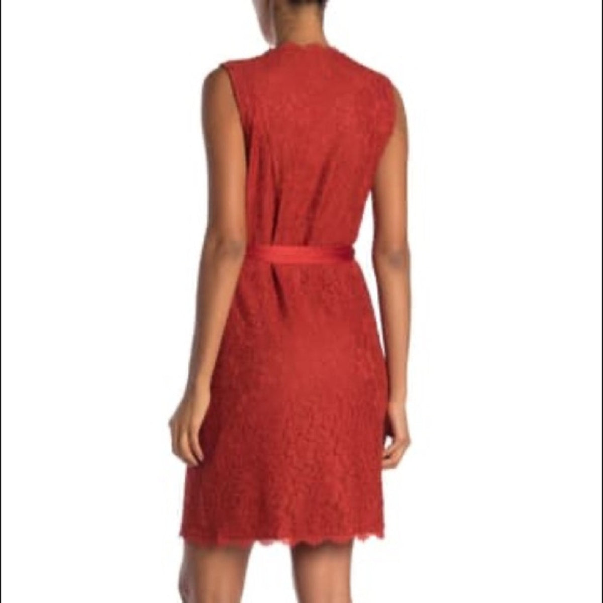 Diane von Furstenberg Juliana Lace Wrap Dress Medium NEW Sleeveless