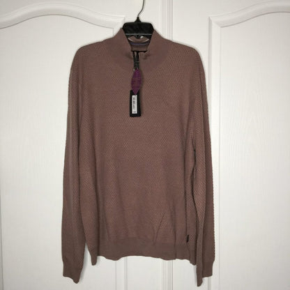 Ted Baker London 2XL Tunnel Pullover Sweater wool blend Long Sleeves Dusky Pink