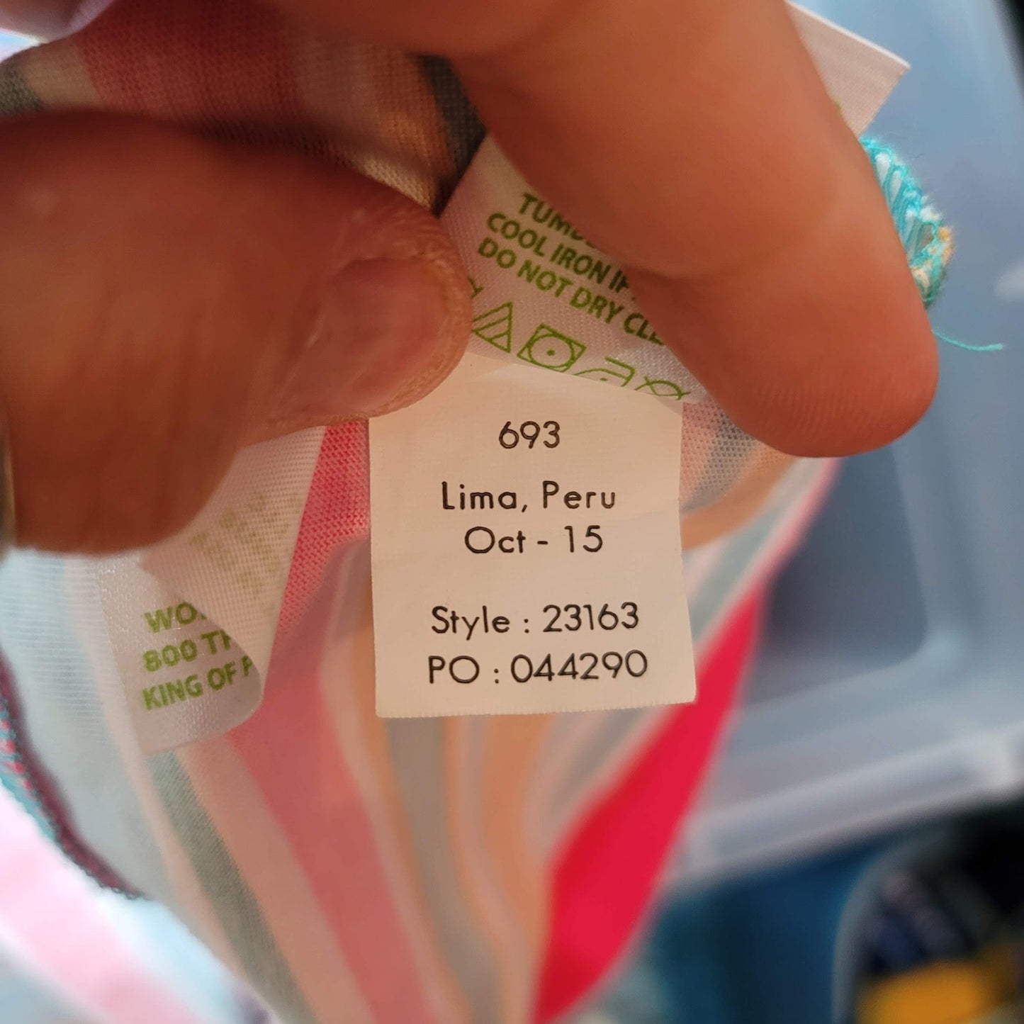 Lilly Pulitzer Linden Jersey Shift Dress in Via Sunny 3/4 Sleeve Turquoise/Pink